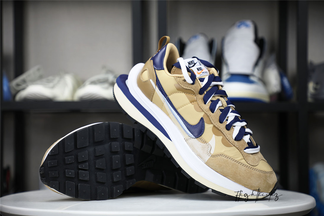 Nike Vaporwaffle sacai Sesame Blue Void 2021 (LN5 A1)