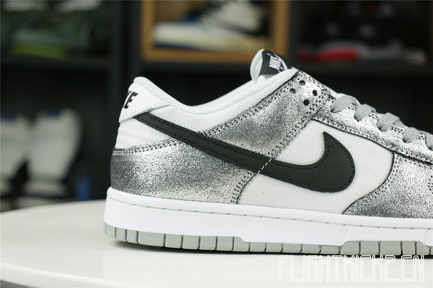 Nike Dunk Low Golden Gals Metallic Silver