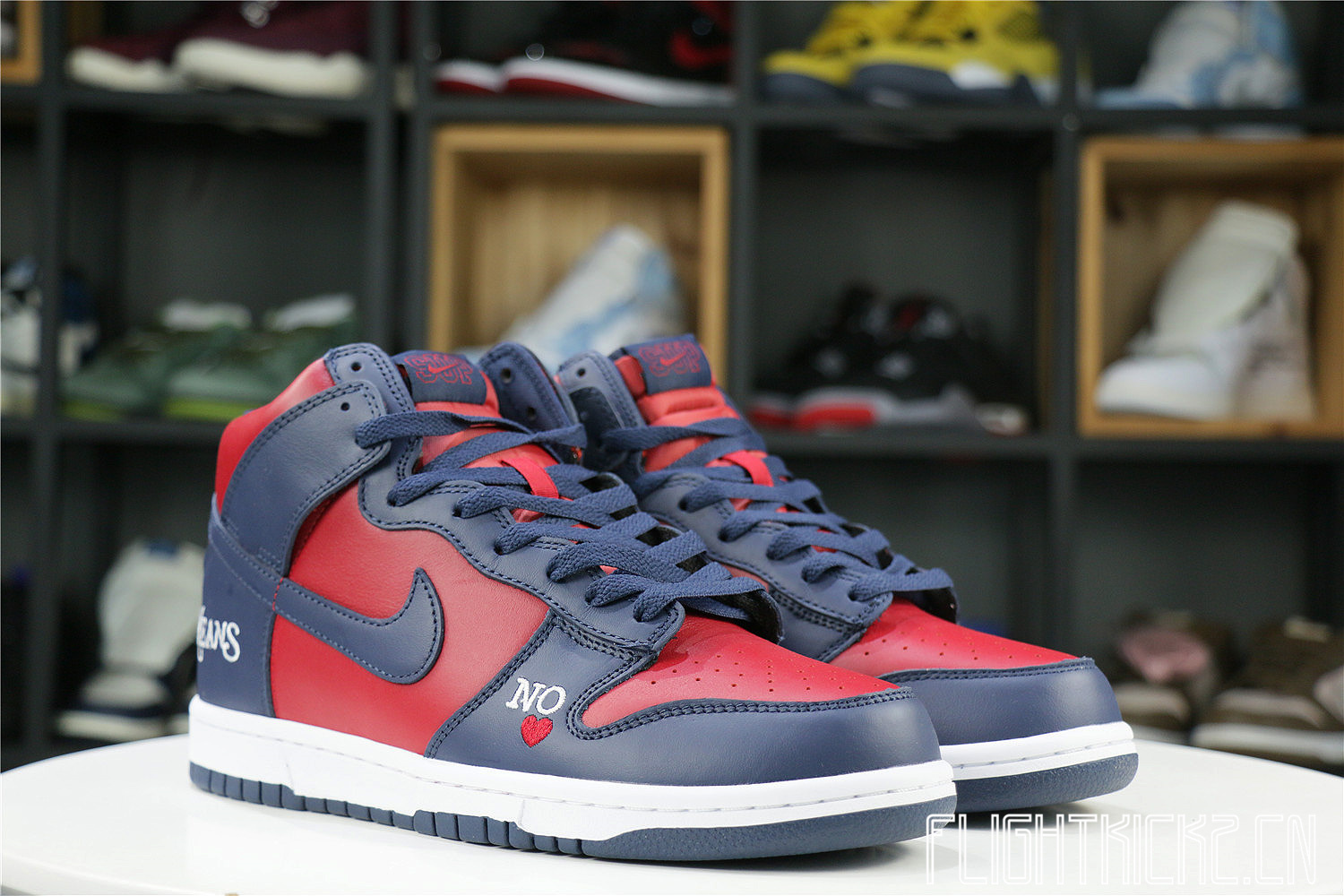 Nike SB Dunk High Supreme By Any Means Navy