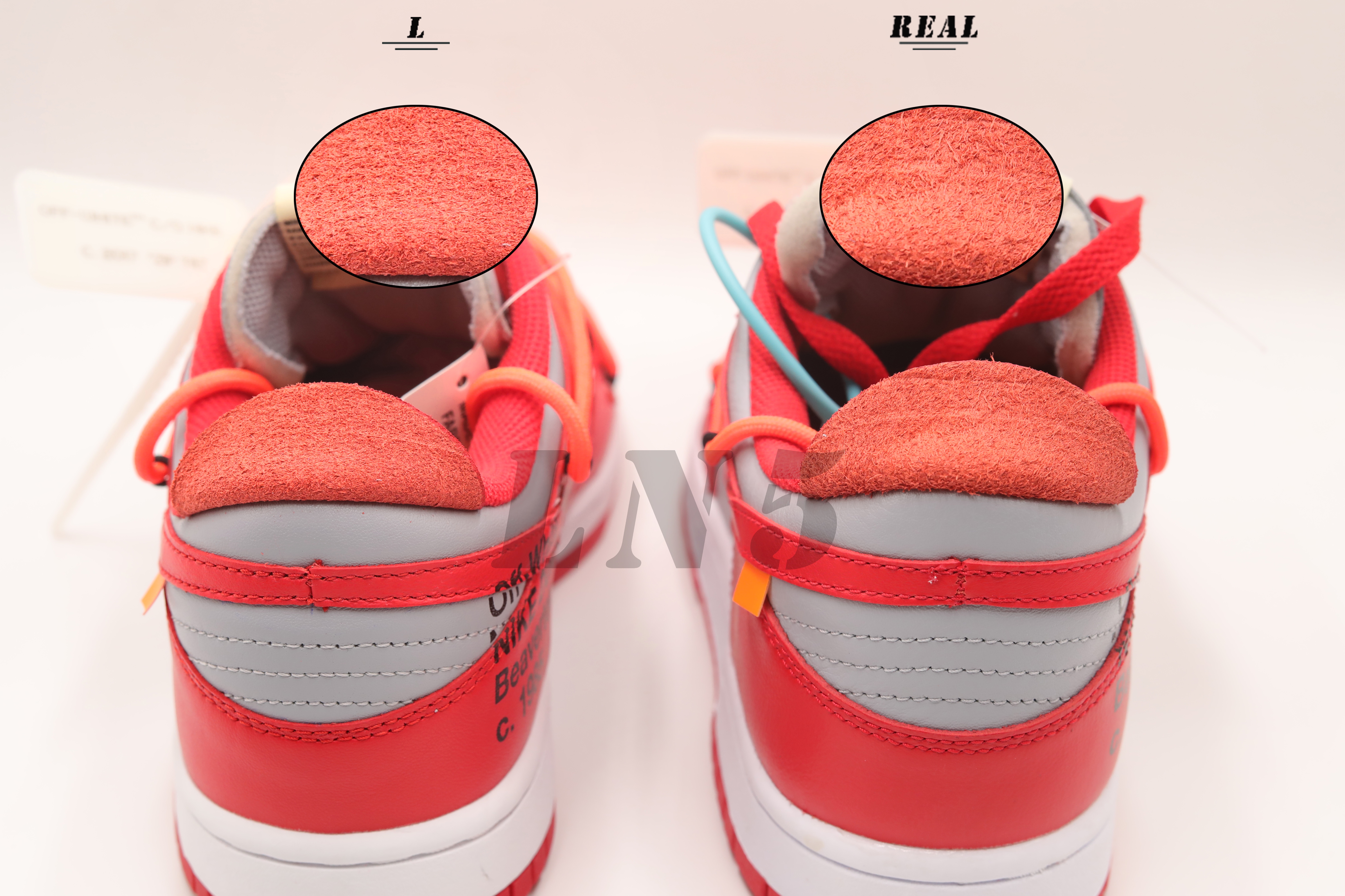 Off White X Nike SB Dunk University Red 2019(LN5 A1 Batch)