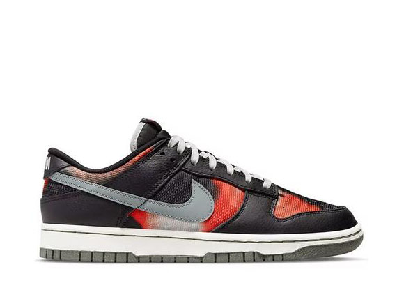 Nike Dunk Low “Graffiti” Black Red