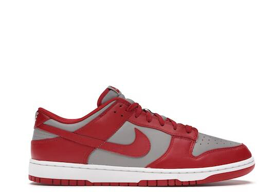Nike Dunk Low Retro Medium Grey Varsity Red UNLV (2021)(LN5 A1 Batch)