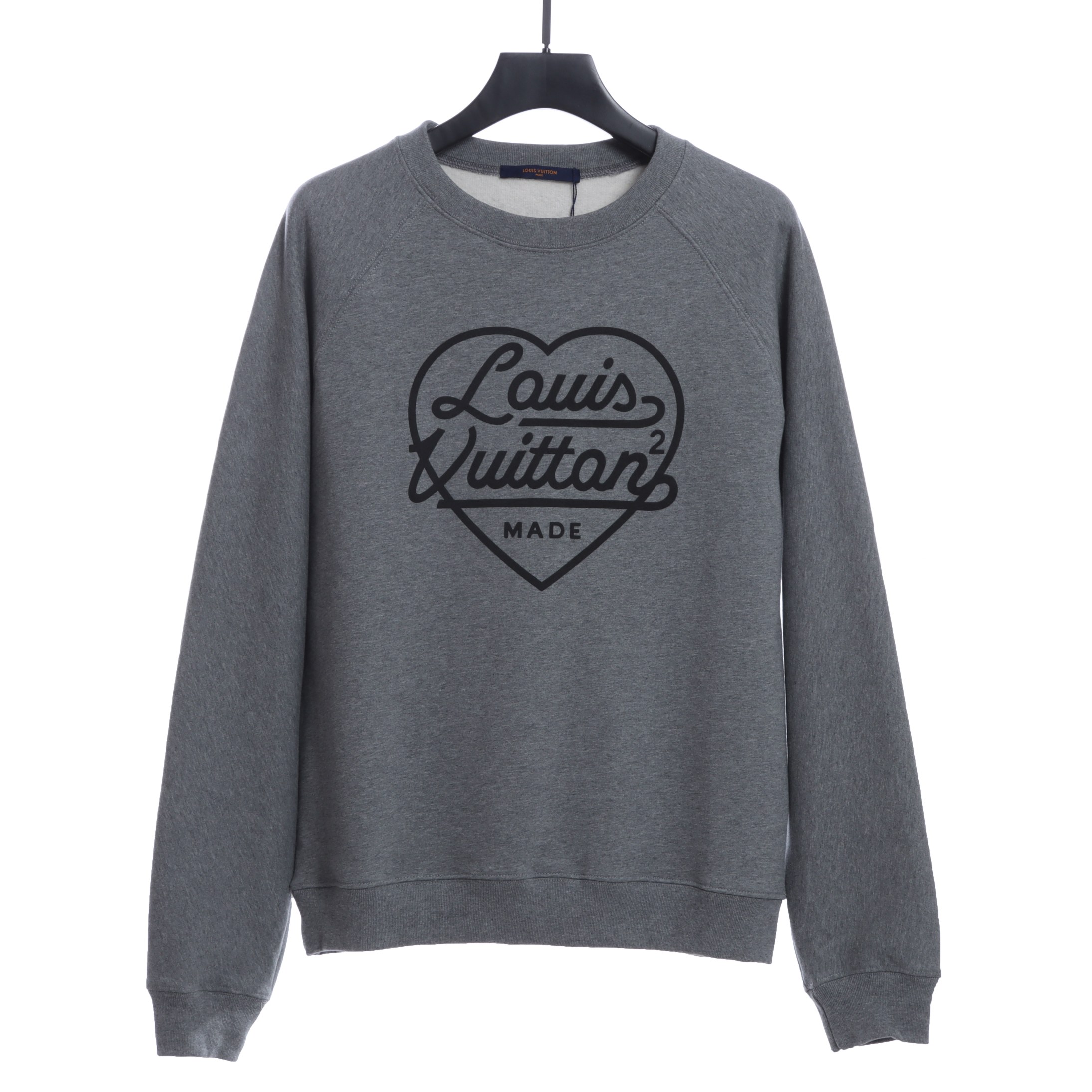 L× Nigo 2022ss co-branded version 2.0 love foam print round neck sweater