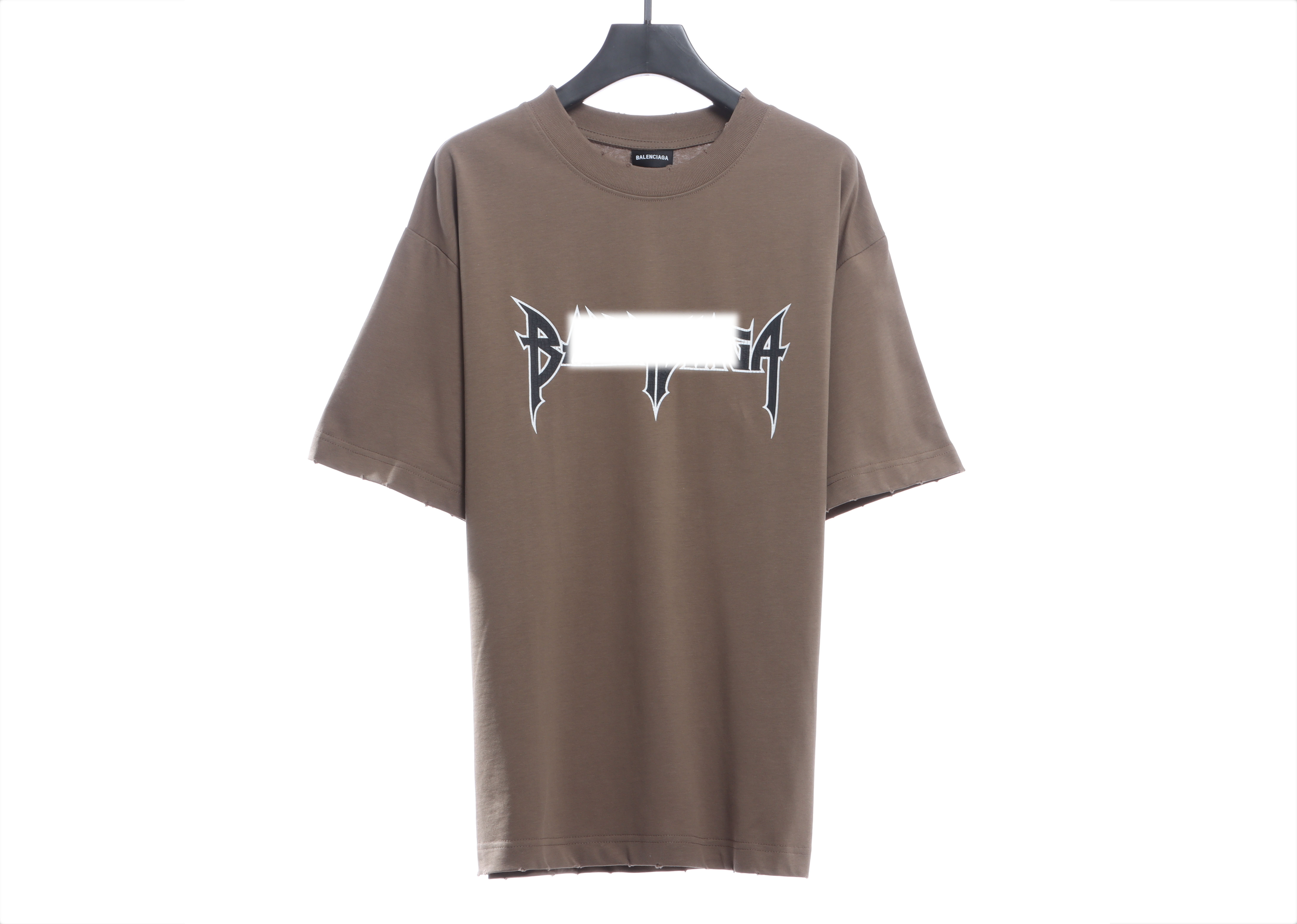 B-l3nc19ga Burst Print Short Sleeve
