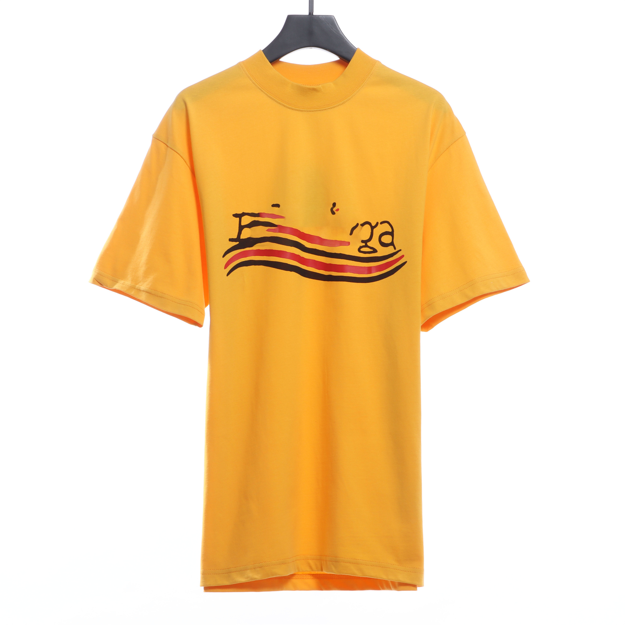 BLCG Front and rear coke graffiti print short sleeve t-shirt