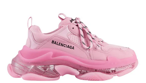 Balenciag* Wmns Triple S ‘Clear Sole – Pink