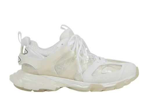 Balenciag* Wmns Track Sneaker ‘Clear Sole – White Cream’