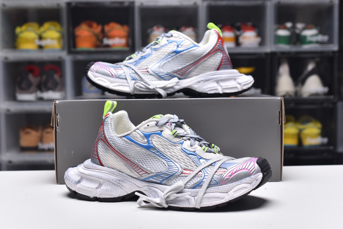 Balenciag* 3XL White Multicolor