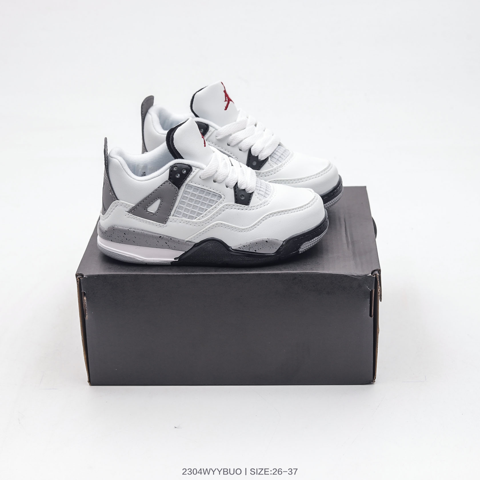 Air Jordan 4 Retro White Cement Toddler
