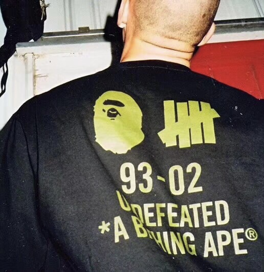 BAPE co-signed UDF Velcro short sleeves