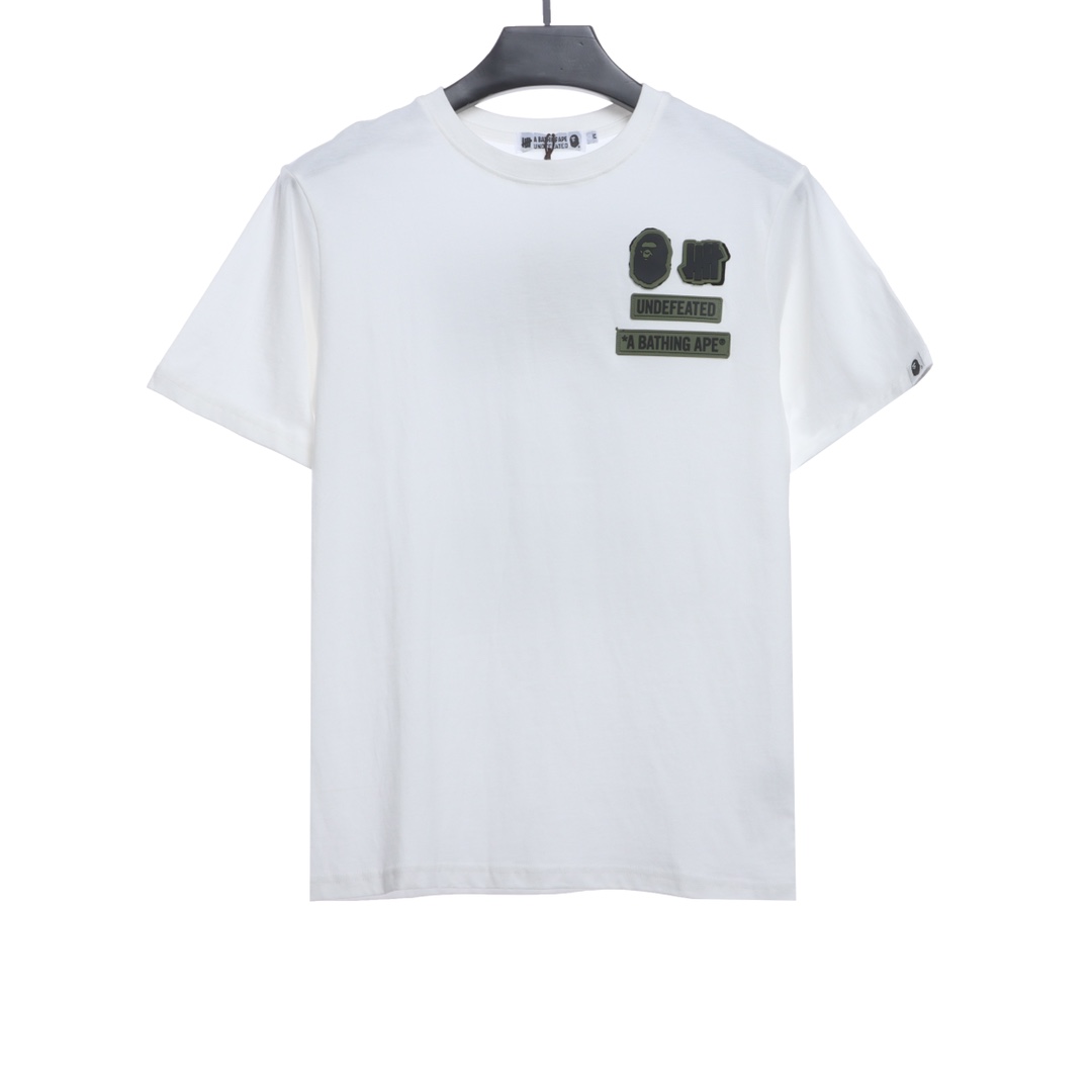 BAPE co-signed UDF Velcro short sleeves