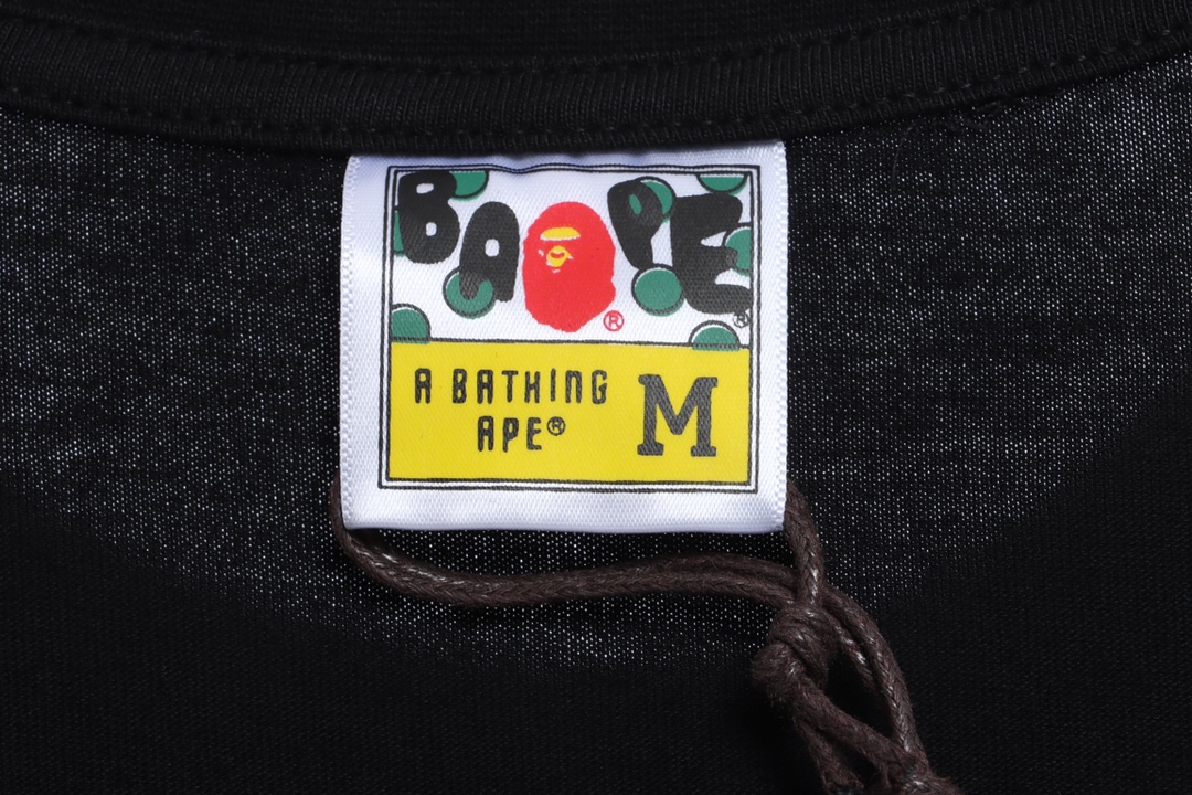 BAPE grid camouflage ape-man with short head and white sleeves