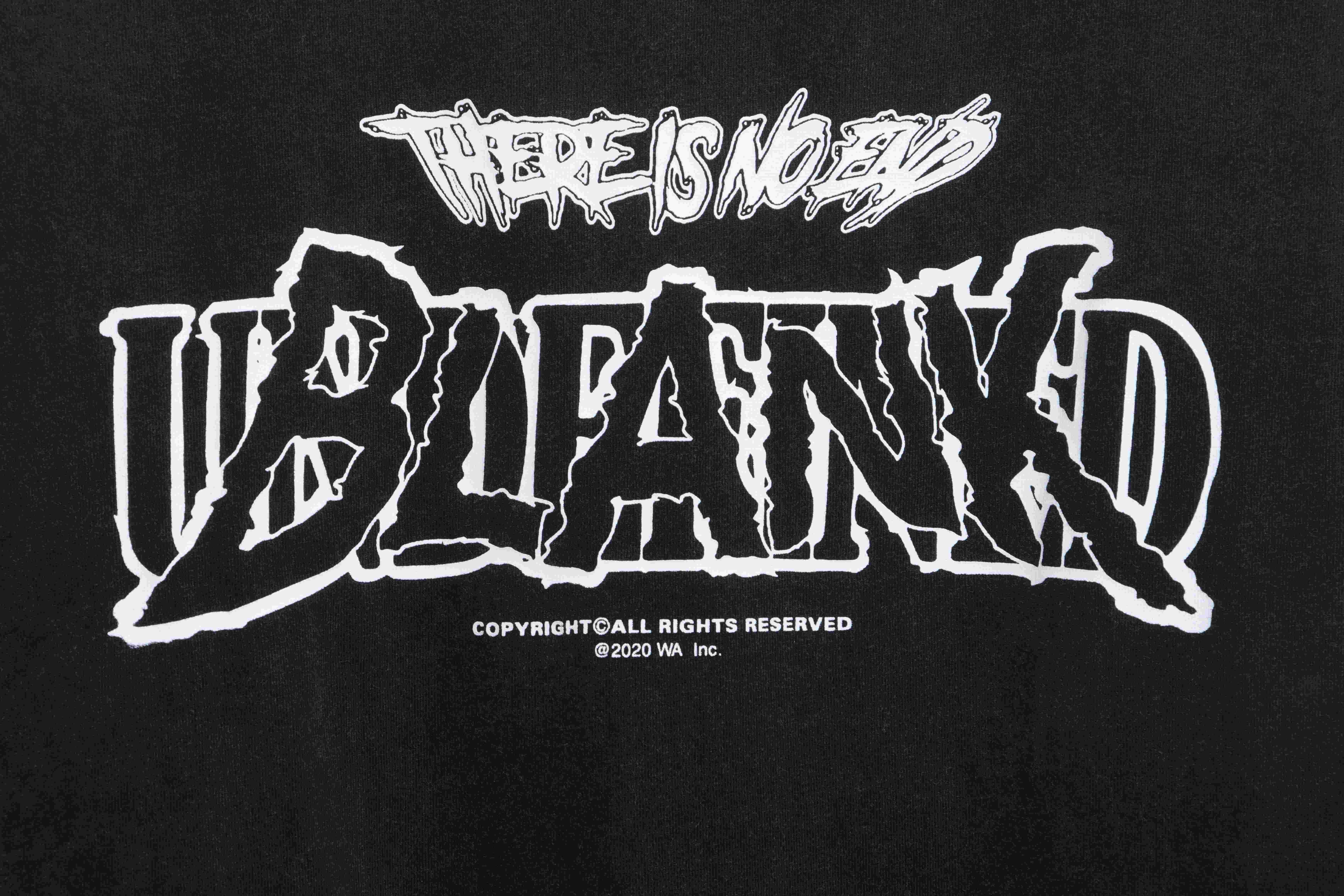 FAR.ARCHIVE Washed Letter Print Short Sleeve T-Shirt