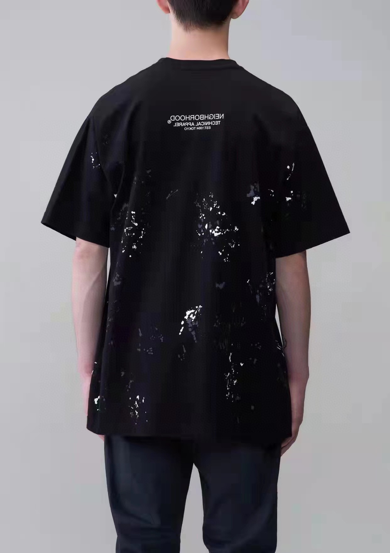 NBHD splash ink short sleeves