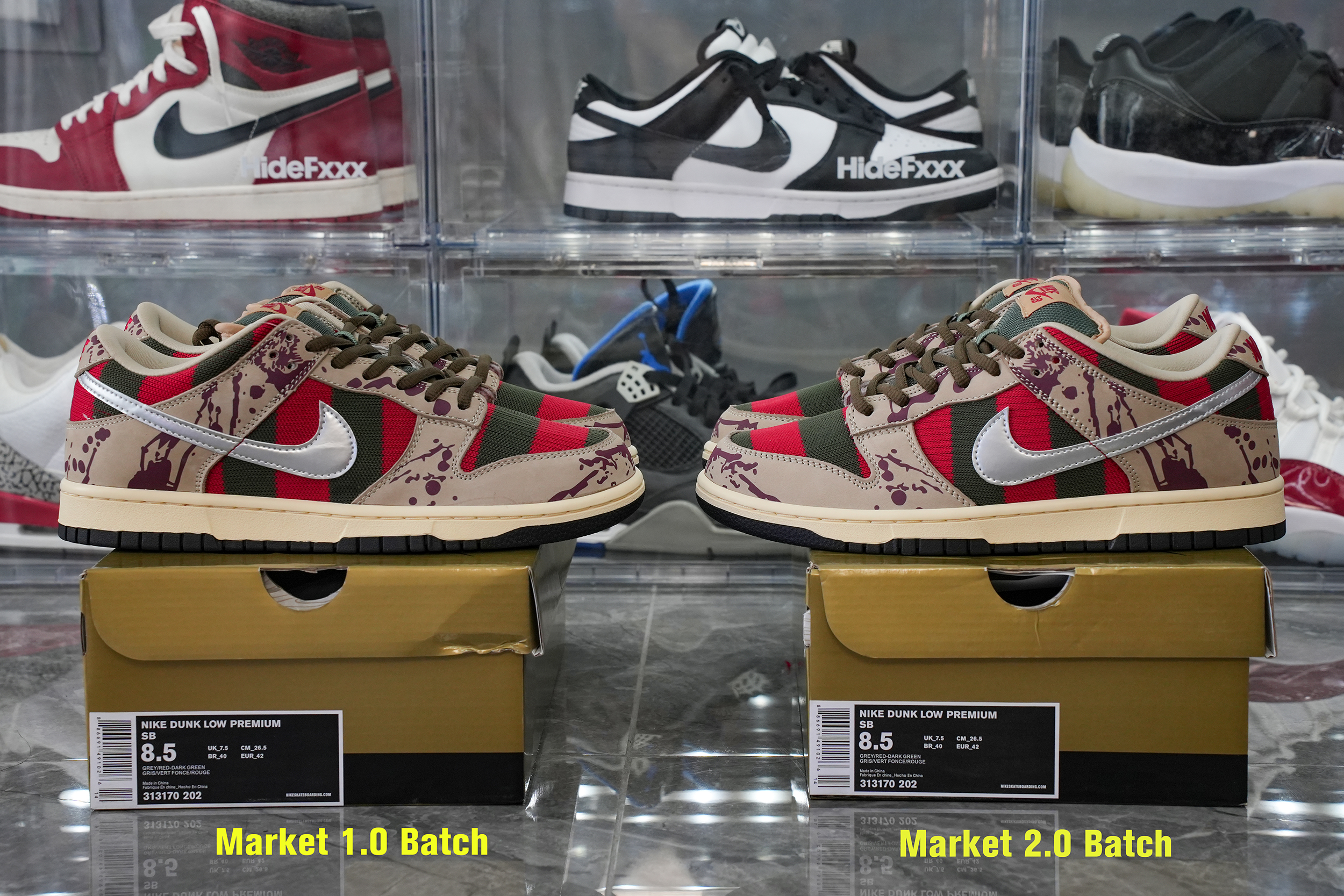 Nike SB Dunk Low Freddy Krueger 2007（Market 2.0）