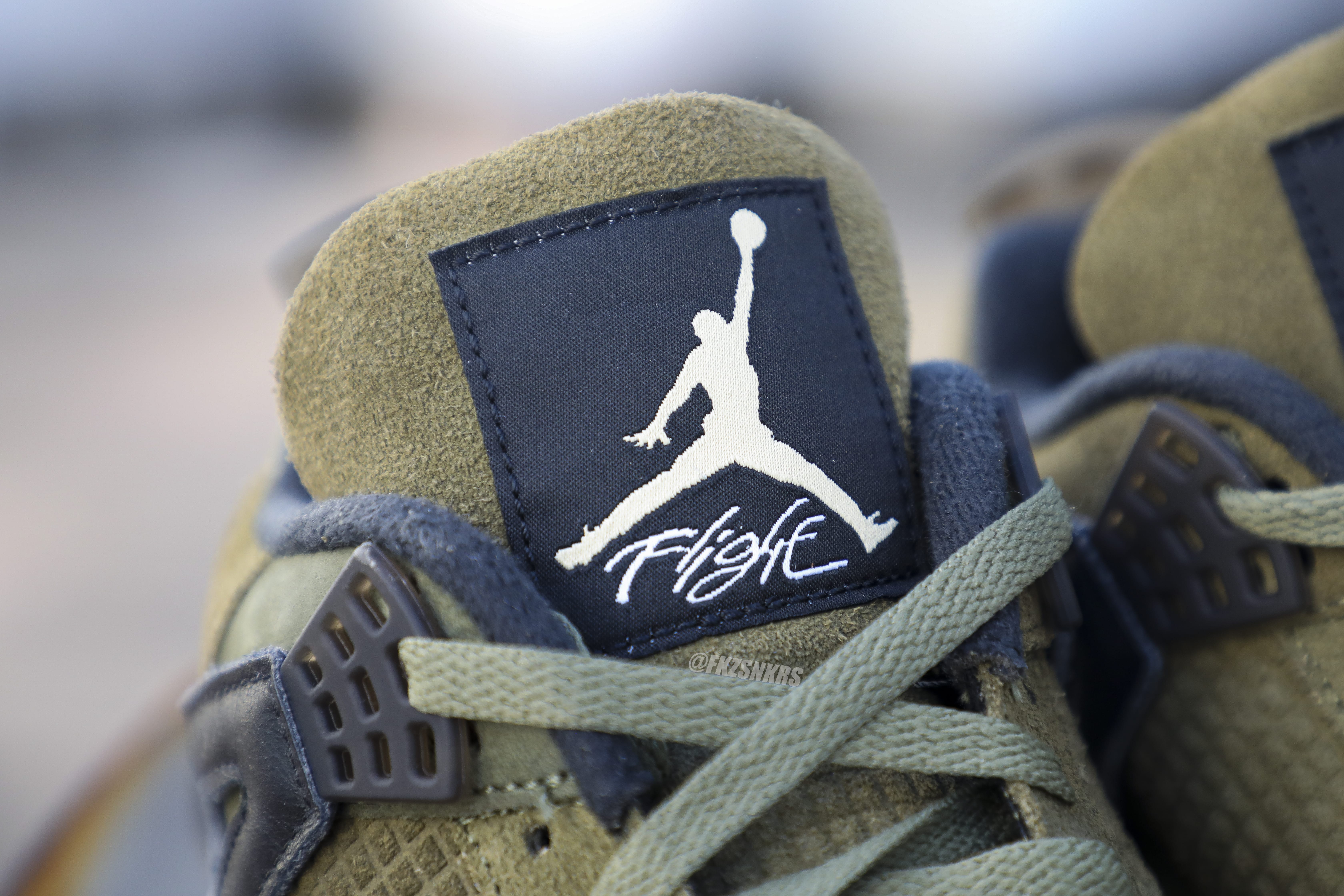 Air Jordan 4 Retro SE Craft Medium Olive (LN5 A1)