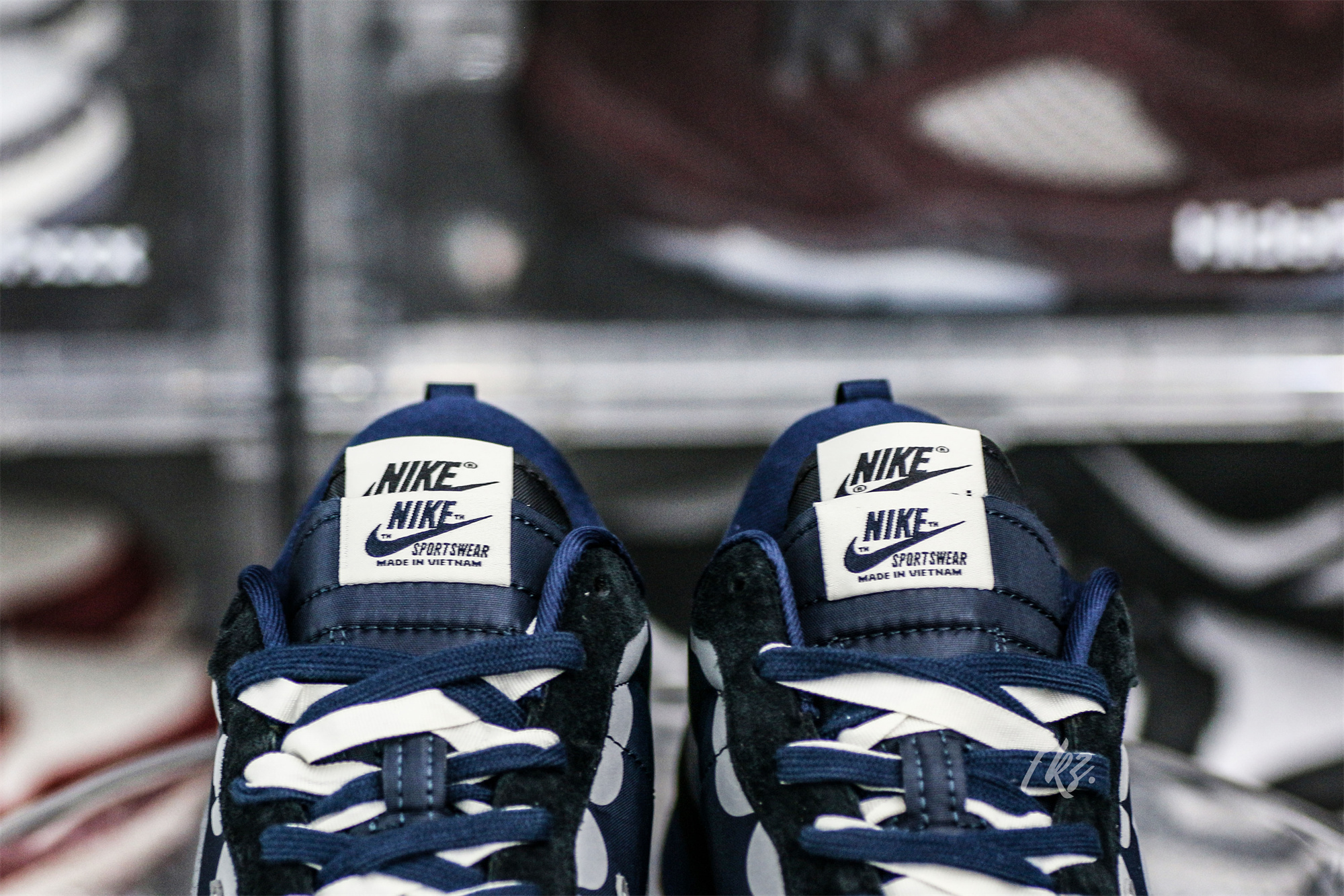 Sacai x Nike VaporWaffle 3.0 White Grey Blue