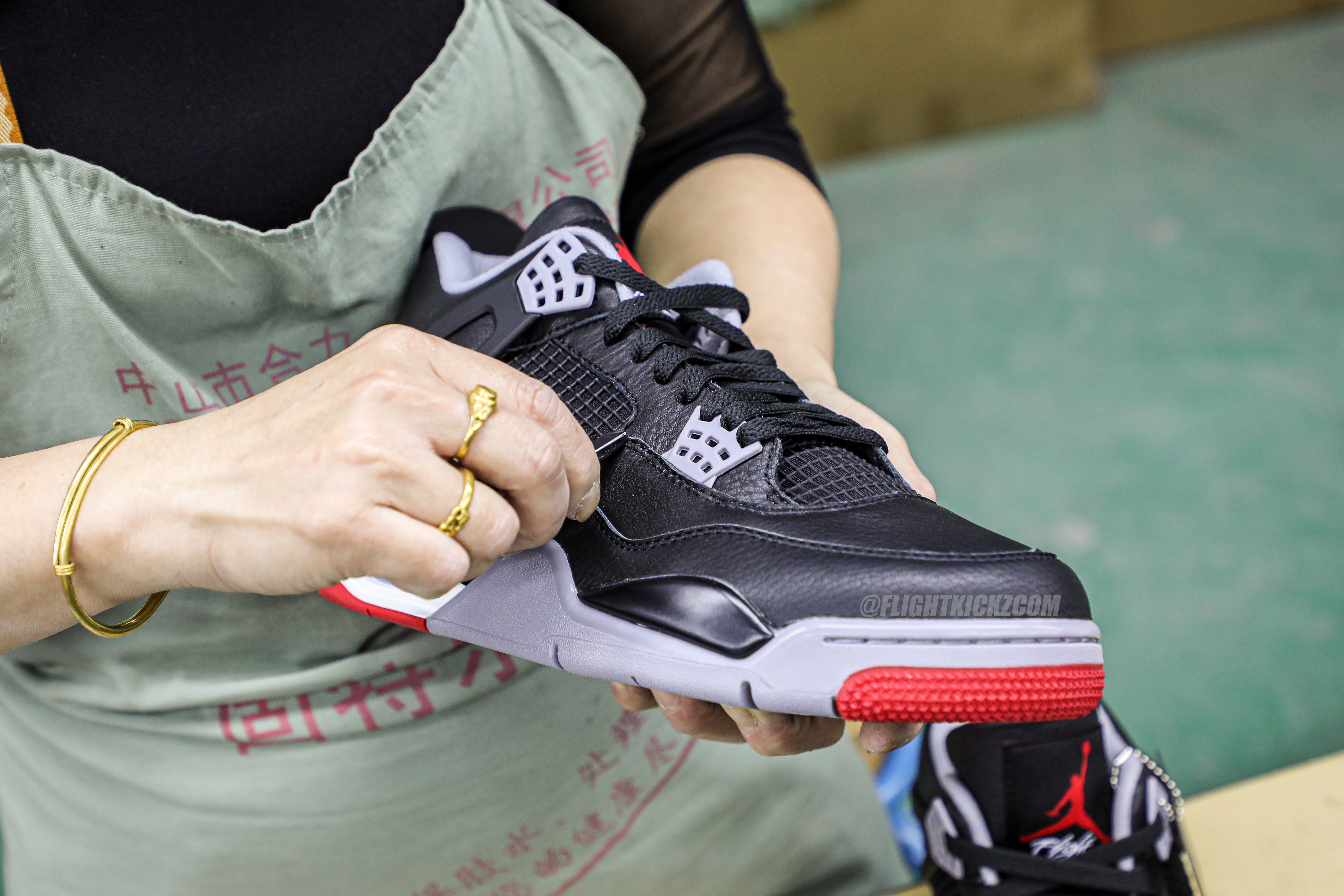 Air Jordan 4 Retro Bred Reimagined 2024 (LN5 A1 Batch)