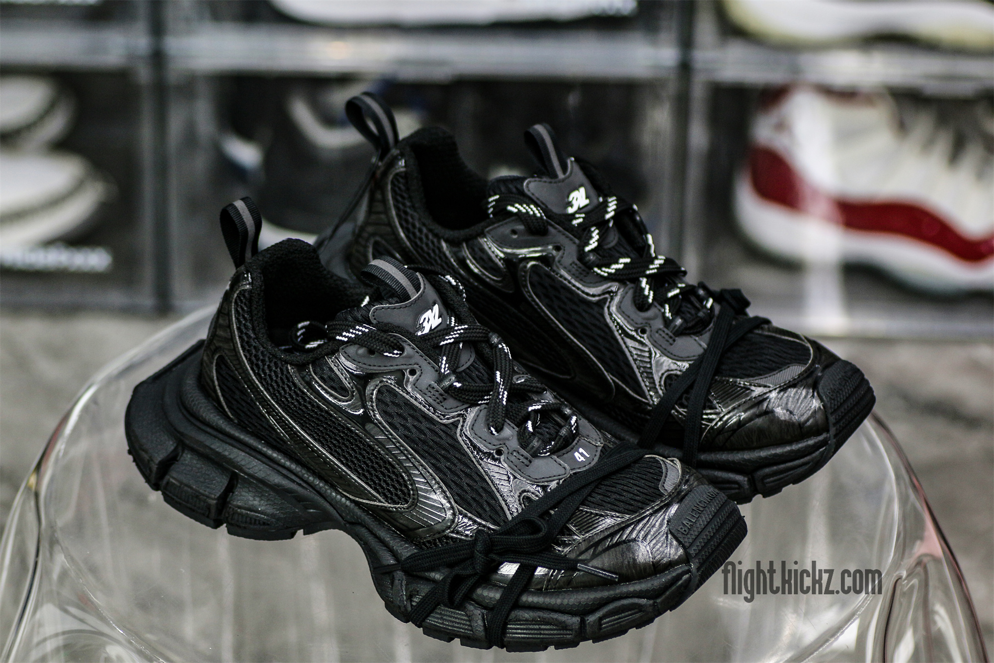 Balenciag* 3XL Runner Black