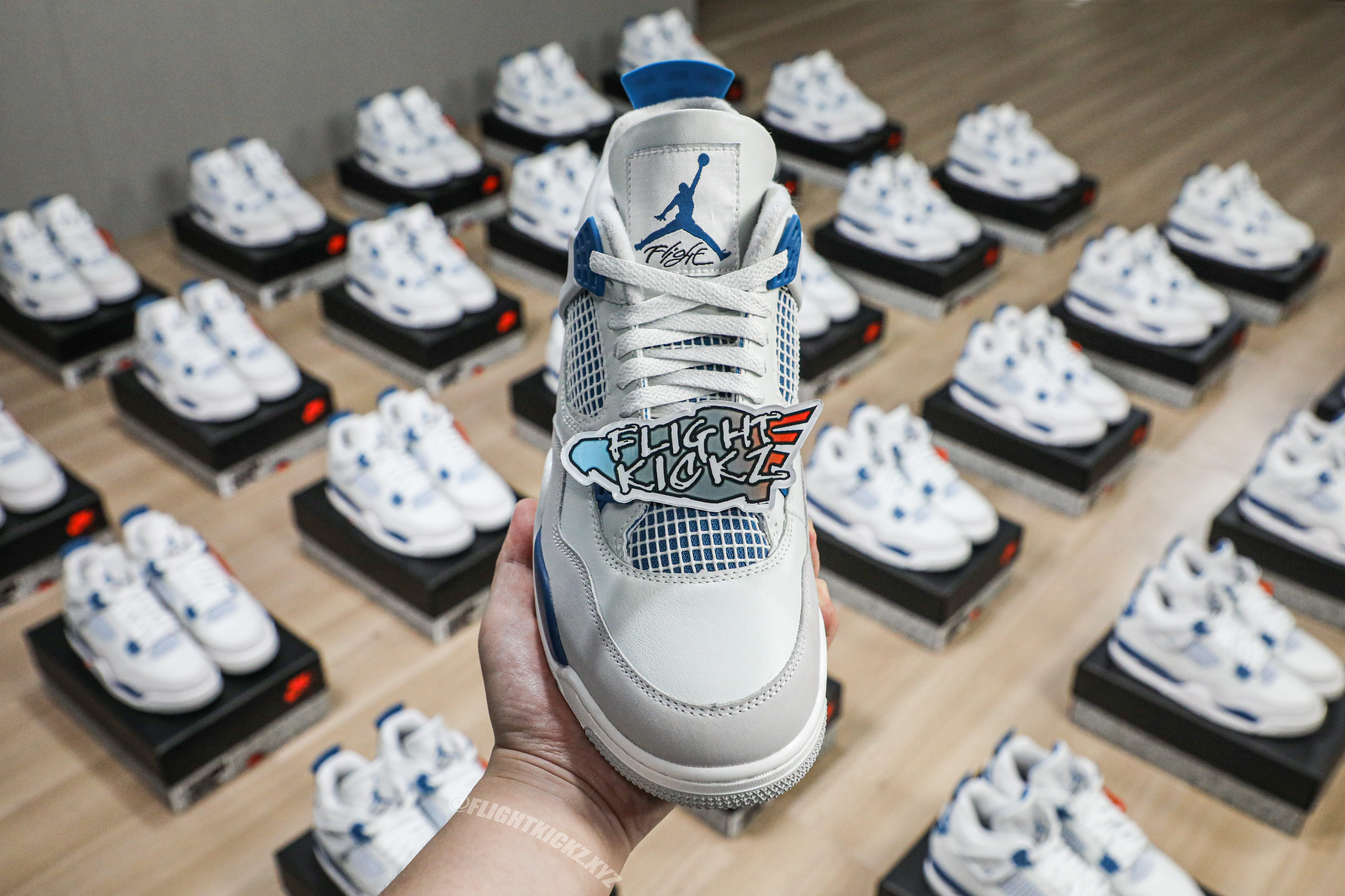Air Jordan 4 “Military Blue 2024 (LN5 A1 Batch)