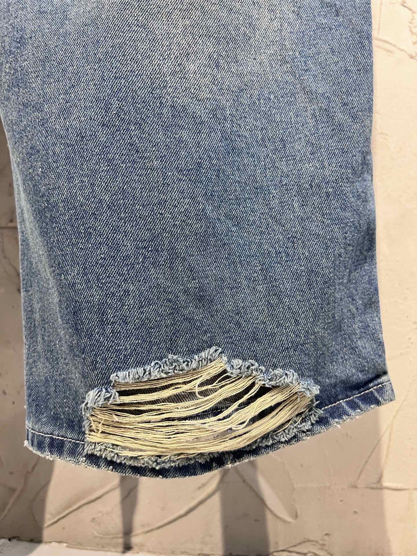 Balancig@ Men’s Blue Patched Cotton Cargo Pants