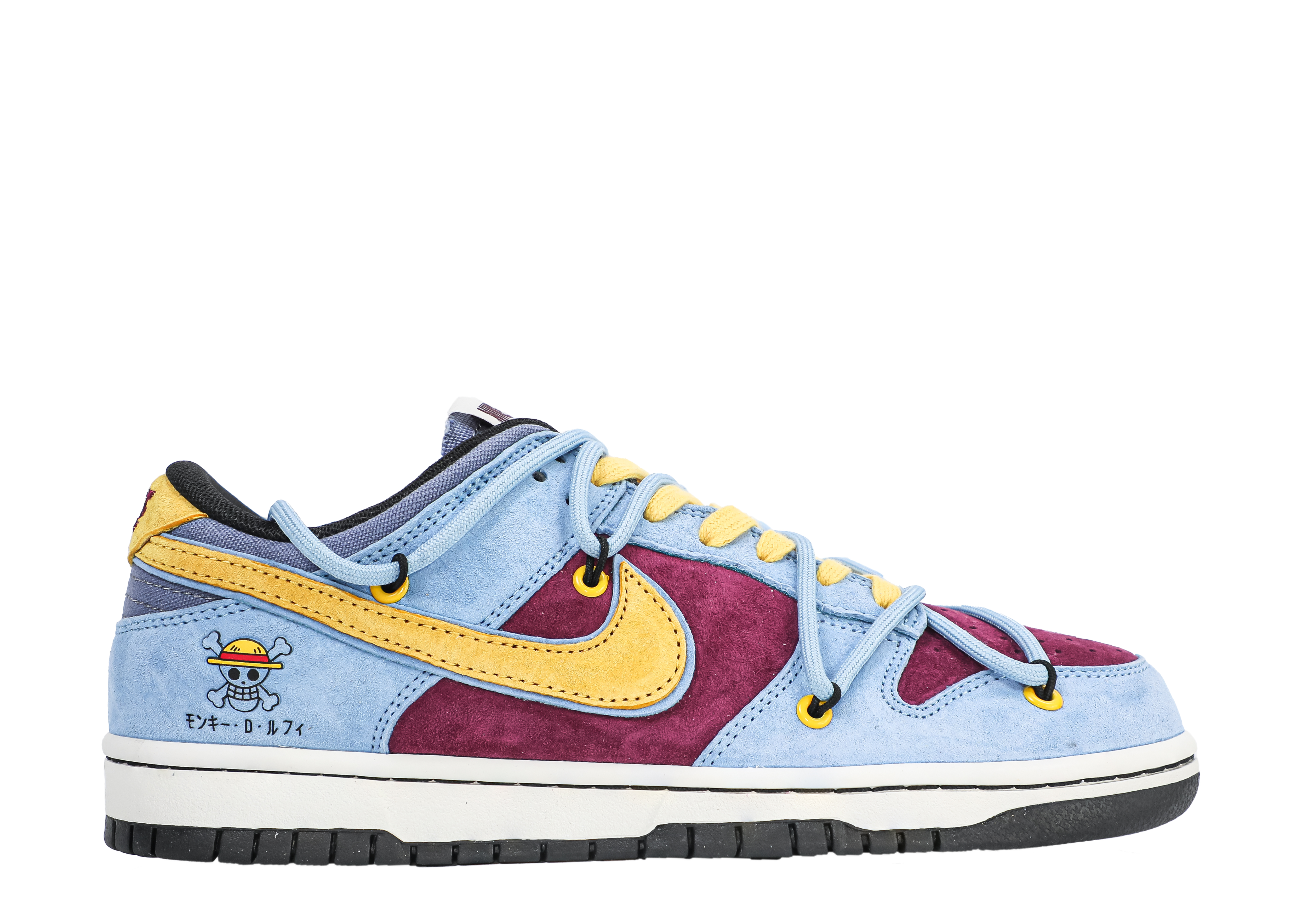 Otomo Katsuhiro x Nike Dunk One Piece Luffy Purple