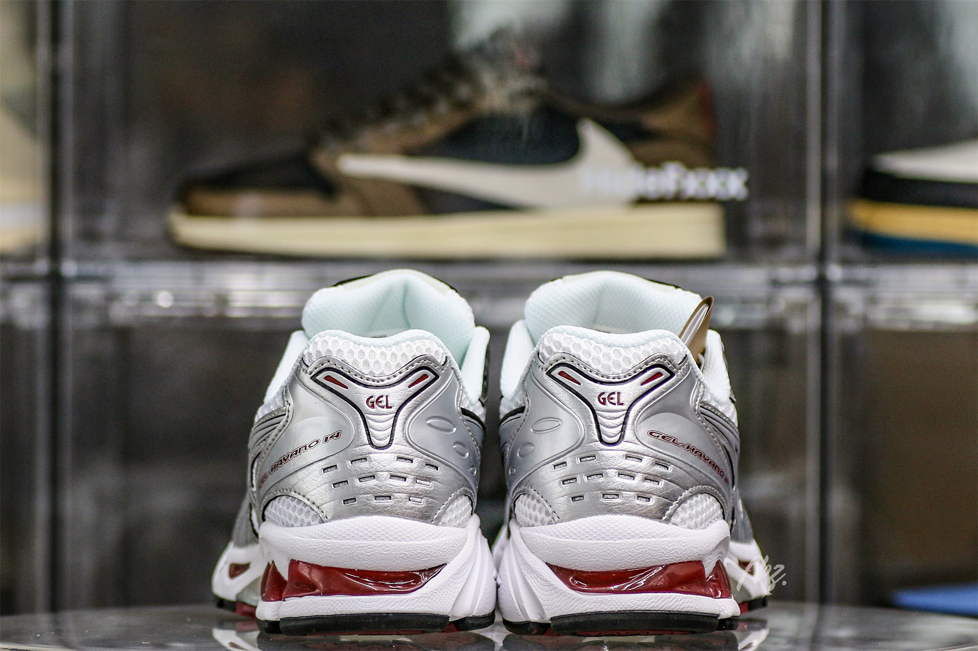 Gel Kayano 14 Pure Silver Red 2021