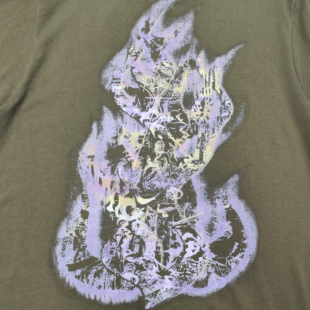 We11d0ne Monster-print Cotton T-shirt