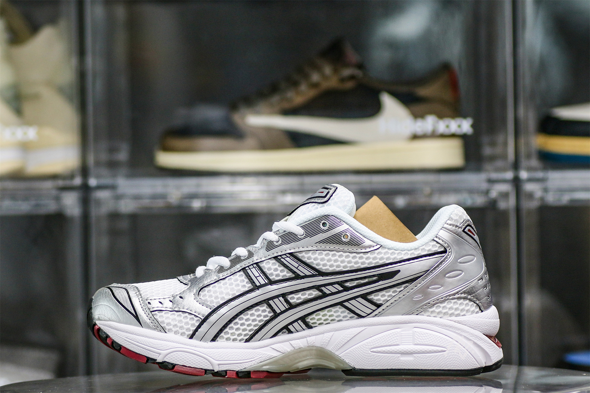 Gel Kayano 14 Pure Silver Red 2021