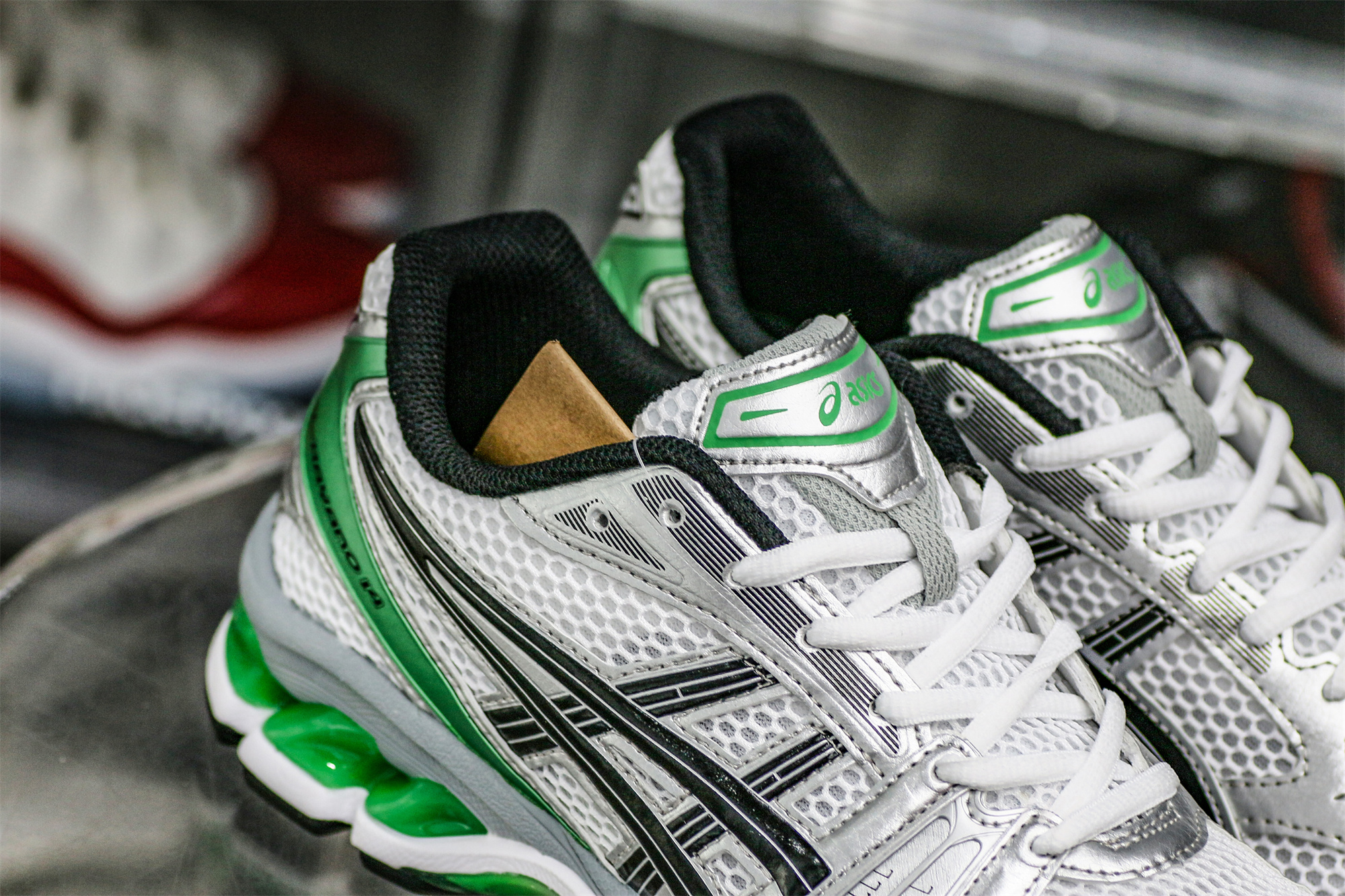 Gel Kayano 14 White Malachite Green