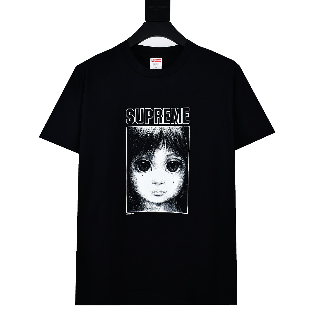 Suprem3 Margaret Keane Teardrop Tee ‘White’