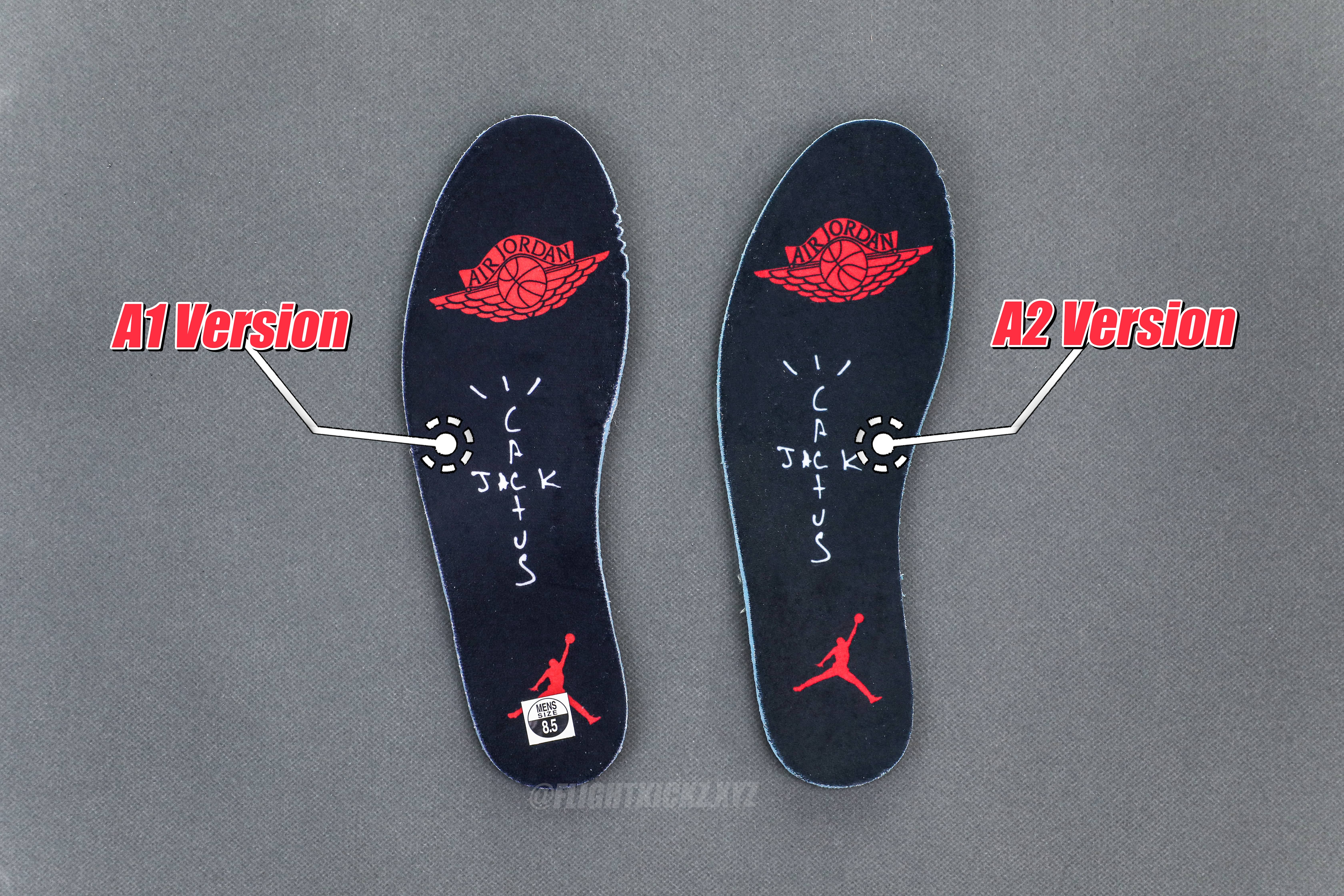 Travis Scott x Air Jordan 1 ‘ Medium Olive’ (A2 Batch)