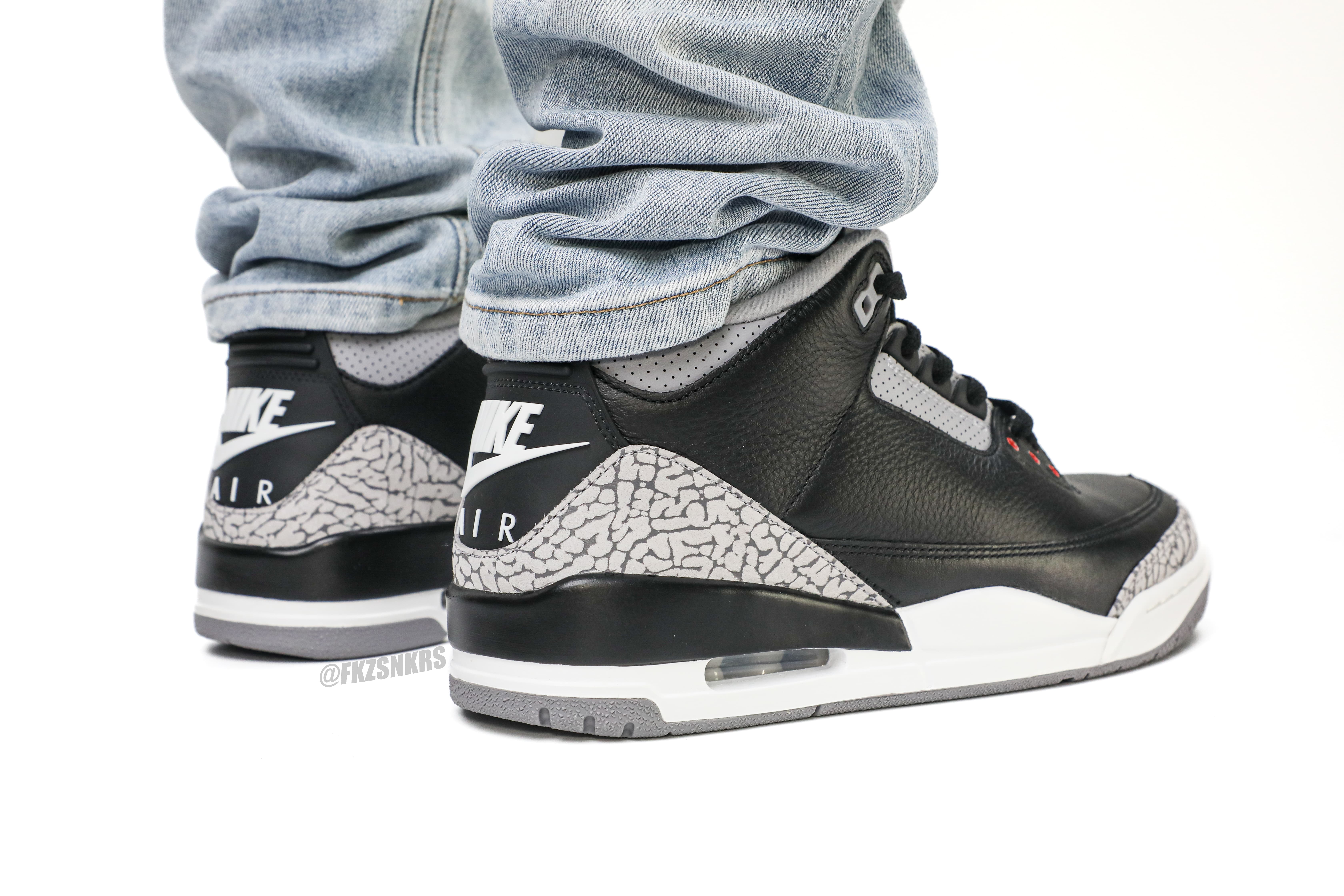 Air Jordan 3 Retro Black Cement Reimagined 2024 (Ln5 A1)