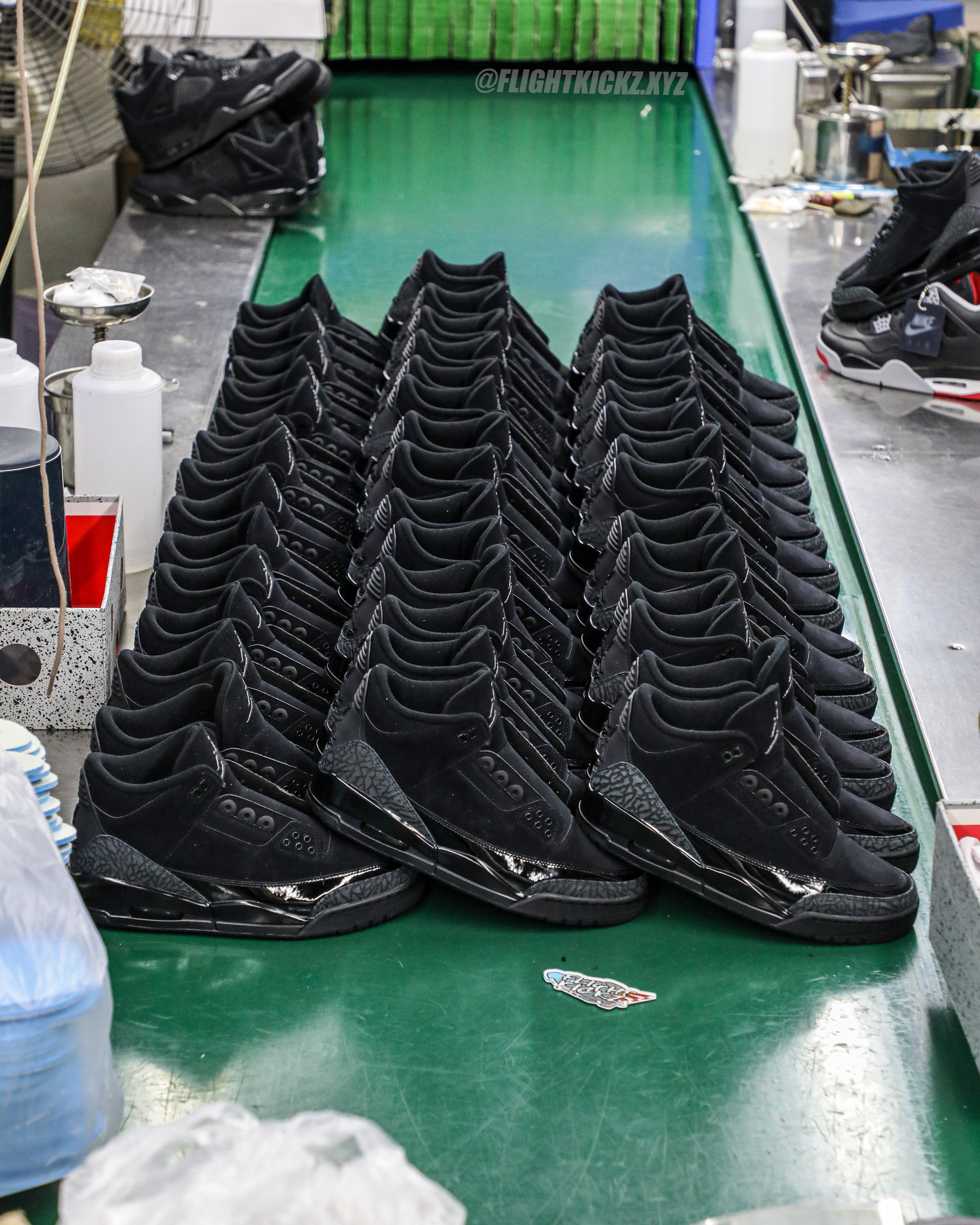 Air Jordan 3 Black Cat 2025 (A1 Batch)