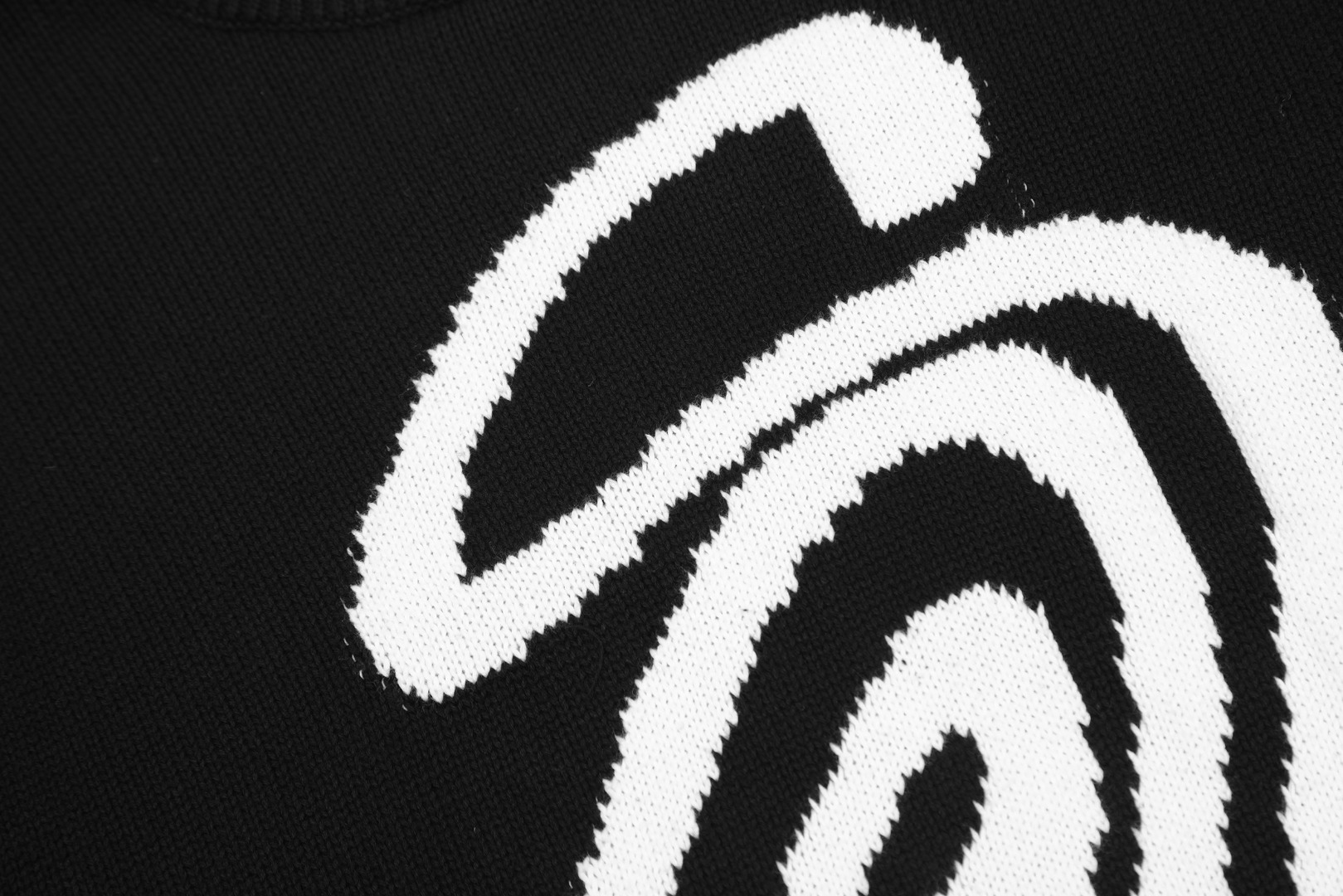 Stussy Hairy Plaid Cardigan Sweater