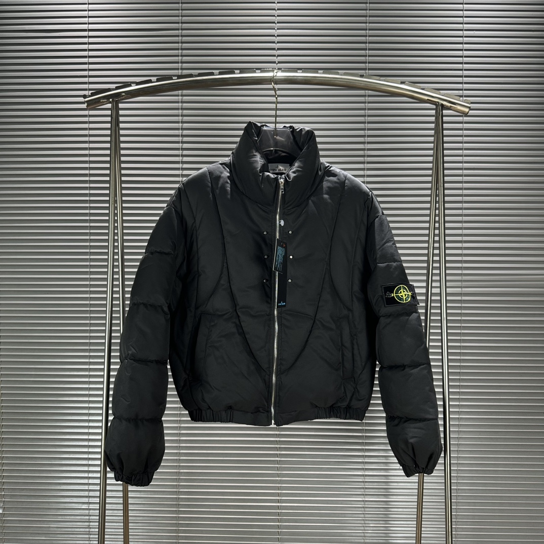 Stone 1sland Studded Cotton Jacket