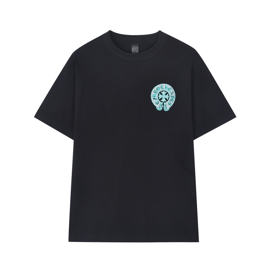Chrome Hearts T-Shirt 2025 Appliqué heavy embroidery Tee