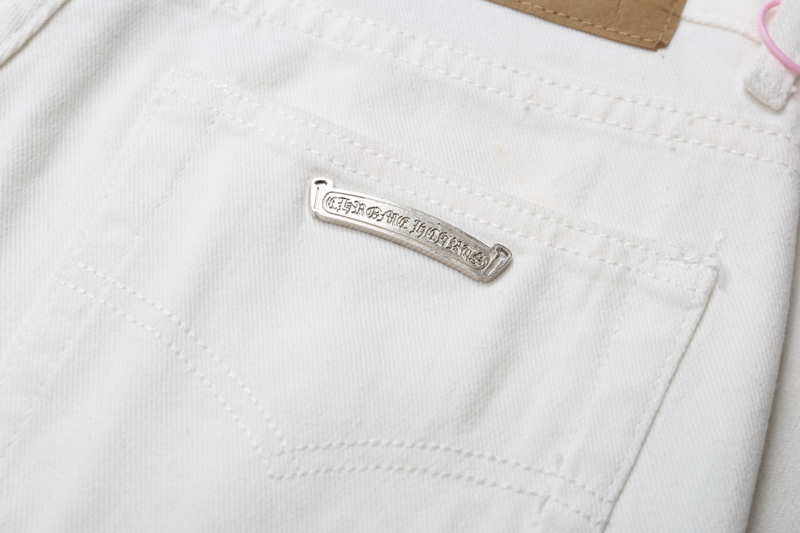 Chrome Hearts Ancient graffiti with Leopard Print Pants