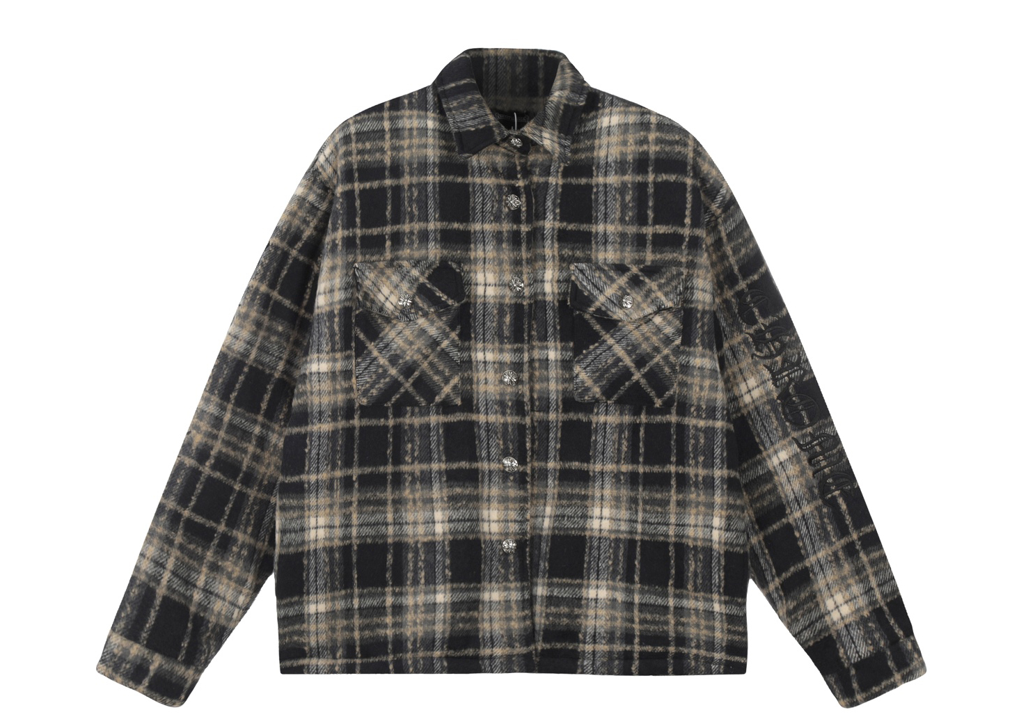Chrome Hearts Plaid Flannel wool Jacket
