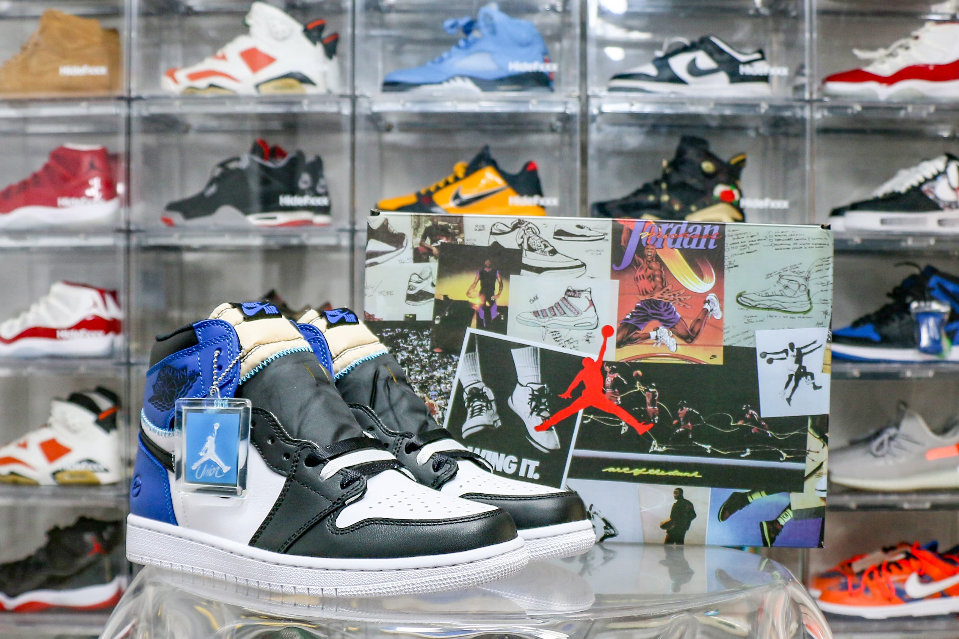 Union x Fragment x Air Jordan 1 High OG (Ln5 A1)