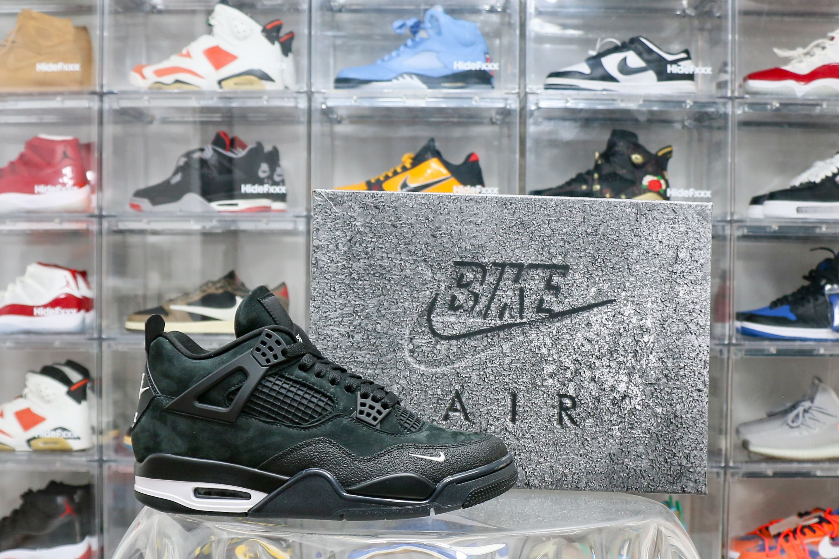 Nigel Sylvester X Jordan 4 Retro Brick By Brick Black