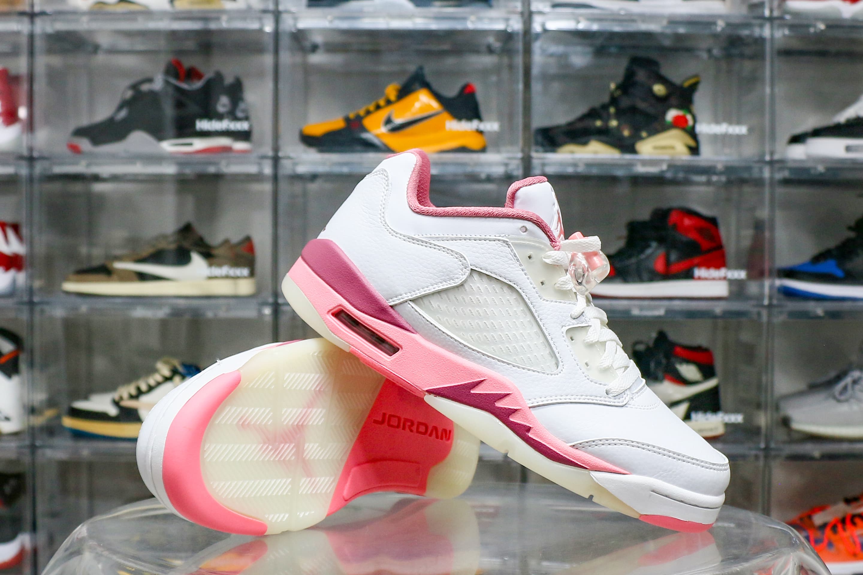 Air Jordan 5 Retro Low Crafted For Her Desert Berry (Ln5 A1)