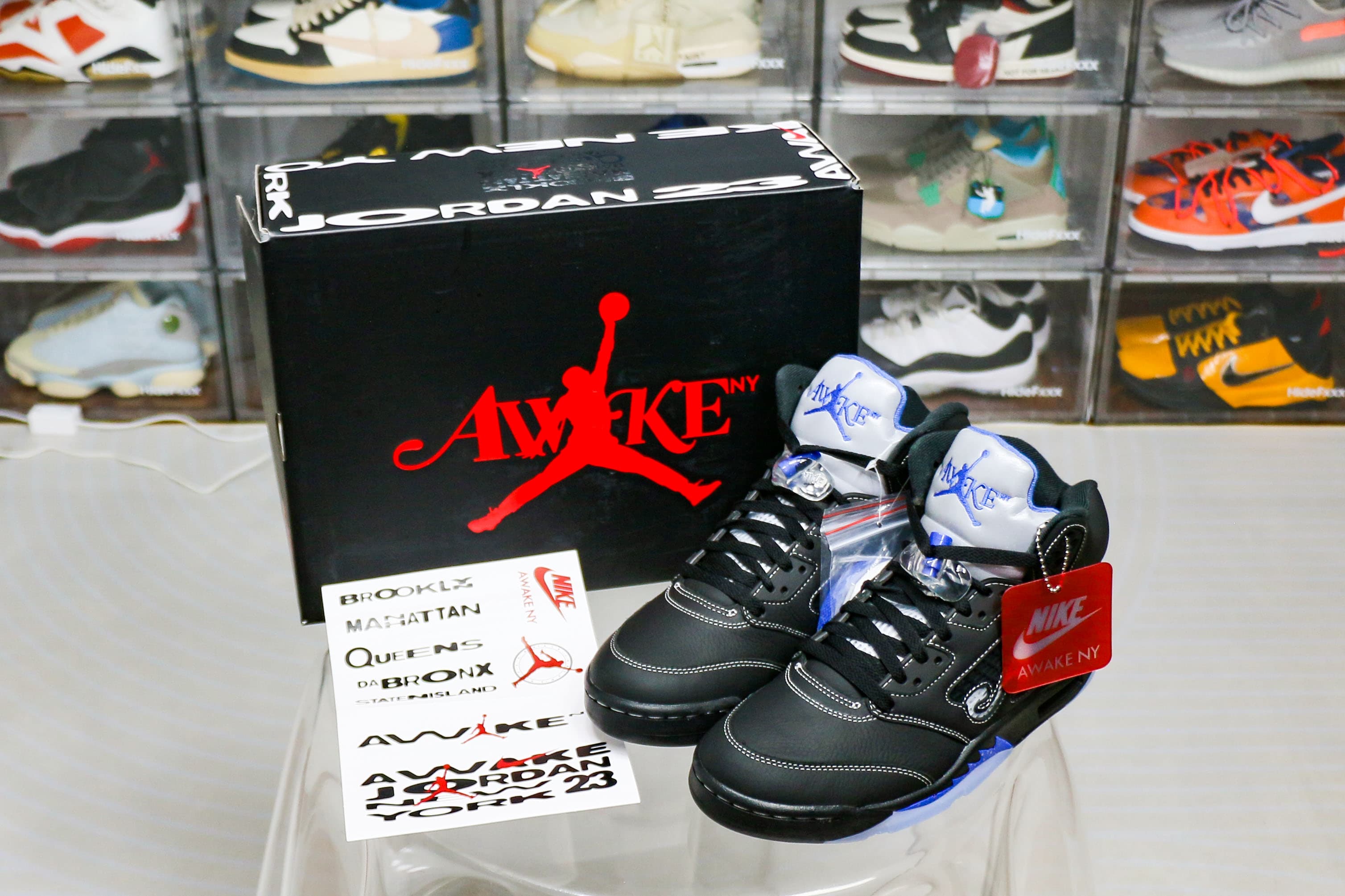 Awake NY x Air Jordan 5 Racer Blue 2025 (Ln5 A1)